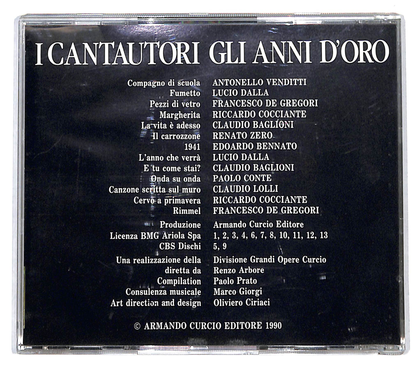 EBOND Various - I Cantautori - Gli Anni D'Oro CD CD140341