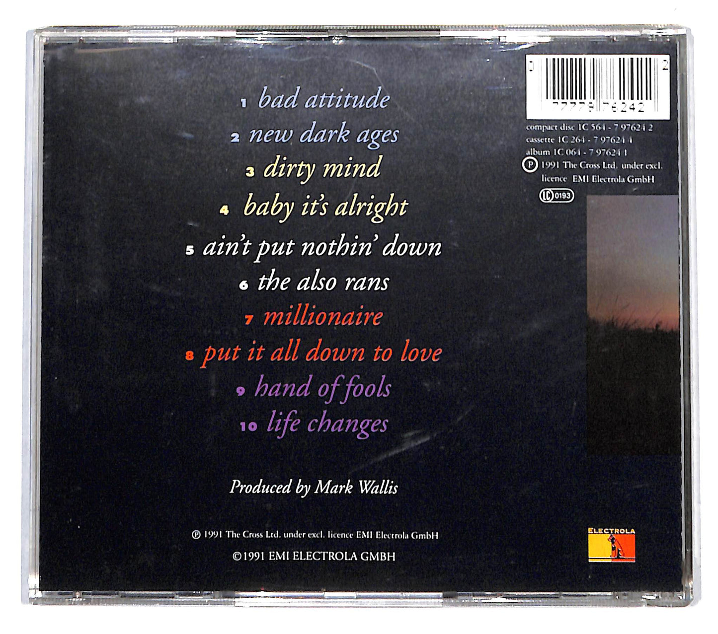 EBOND The Cross - Blue Rock CD CD140346