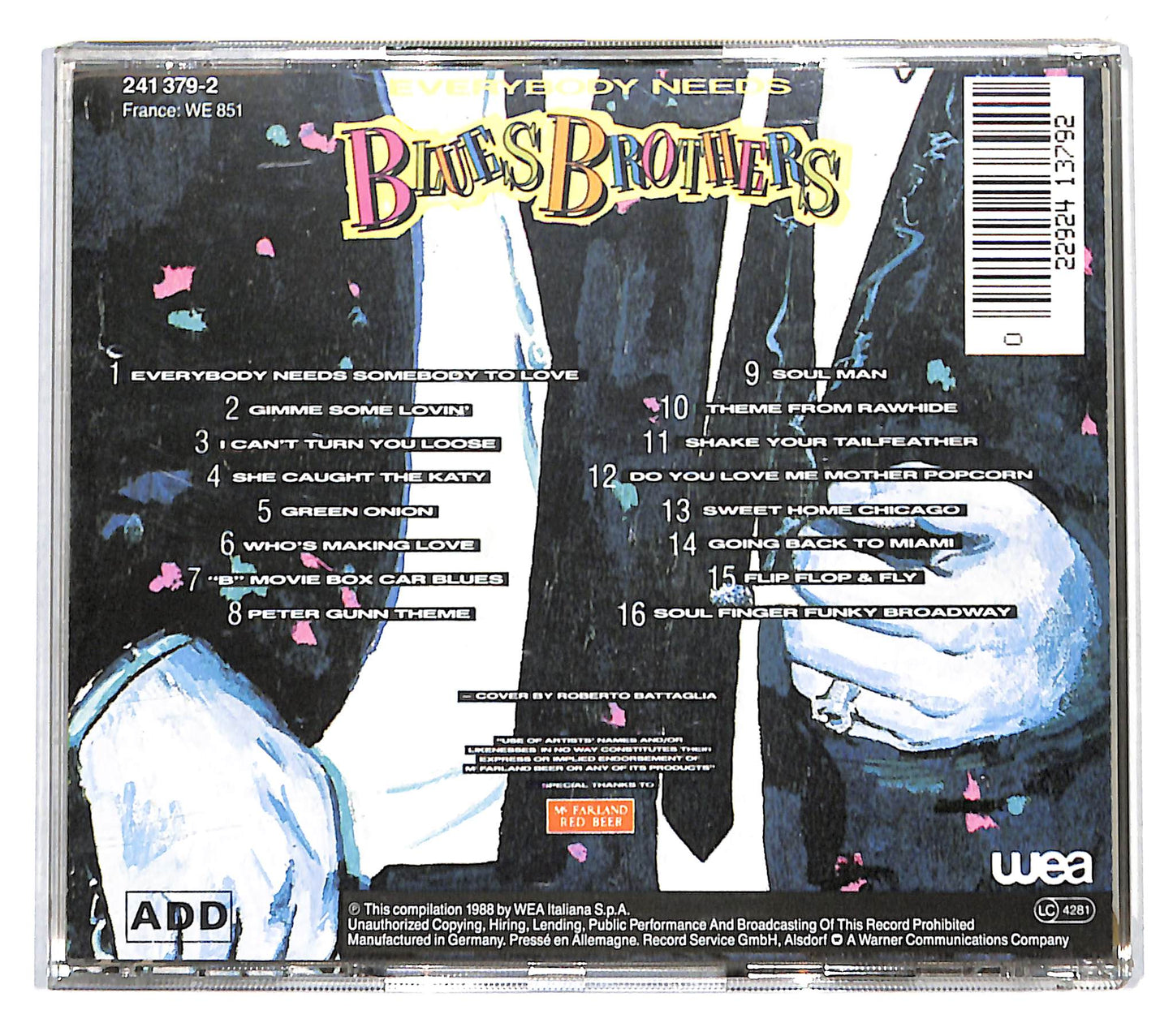 EBOND Blues Brothers - Everybody Needs Blues Brothers CD CD140352