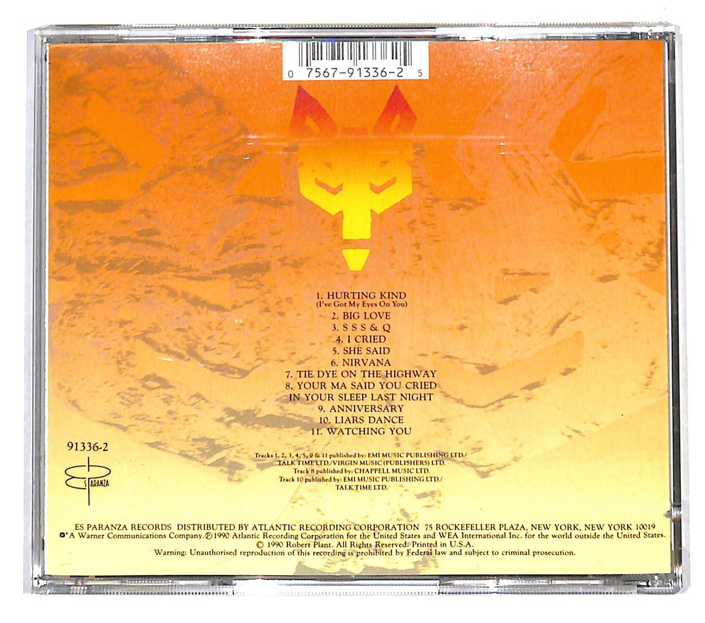 EBOND Robert Plant - Manic Nirvana CD CD140408