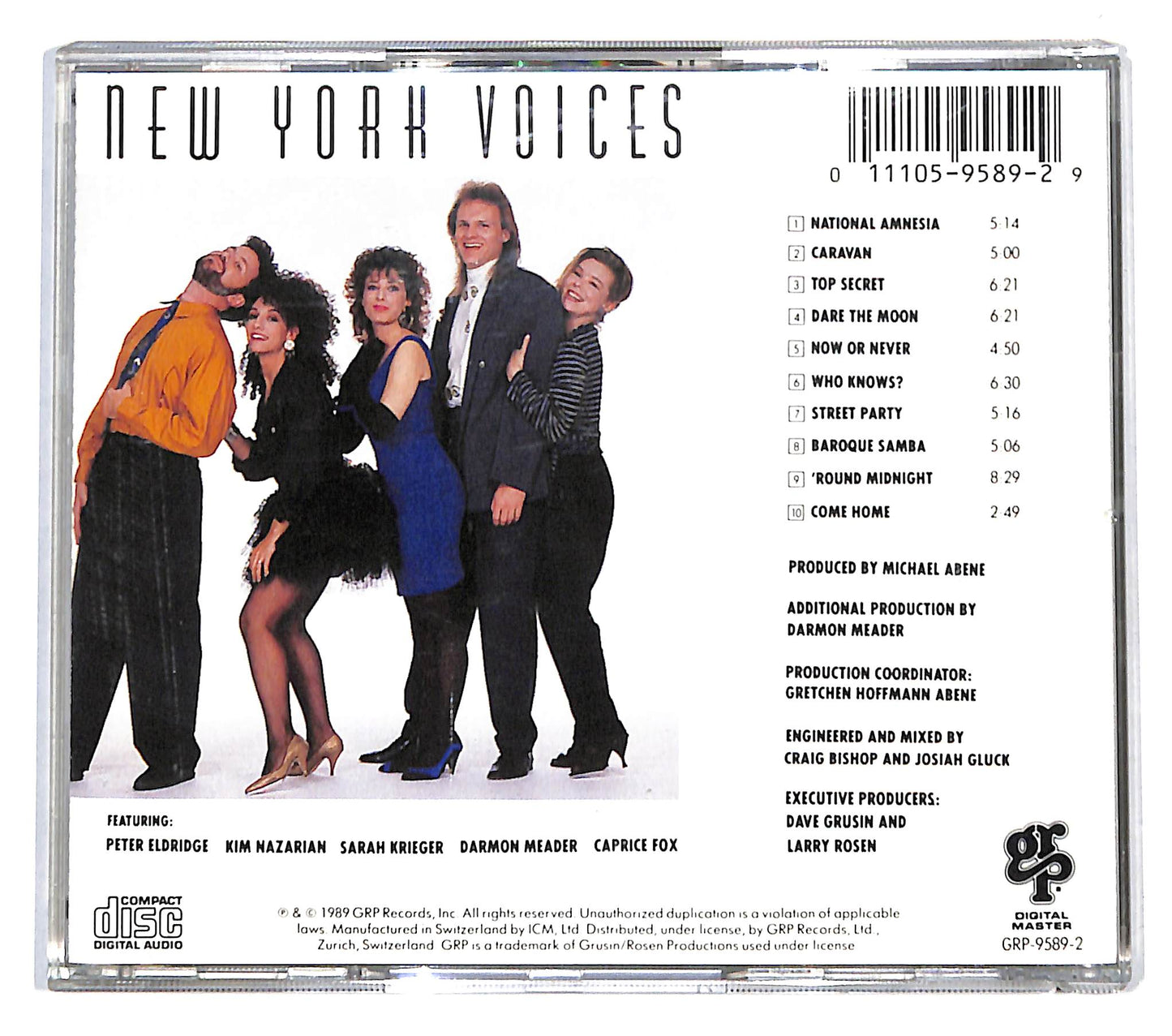 EBOND New York Voices - New York Voices CD CD140423