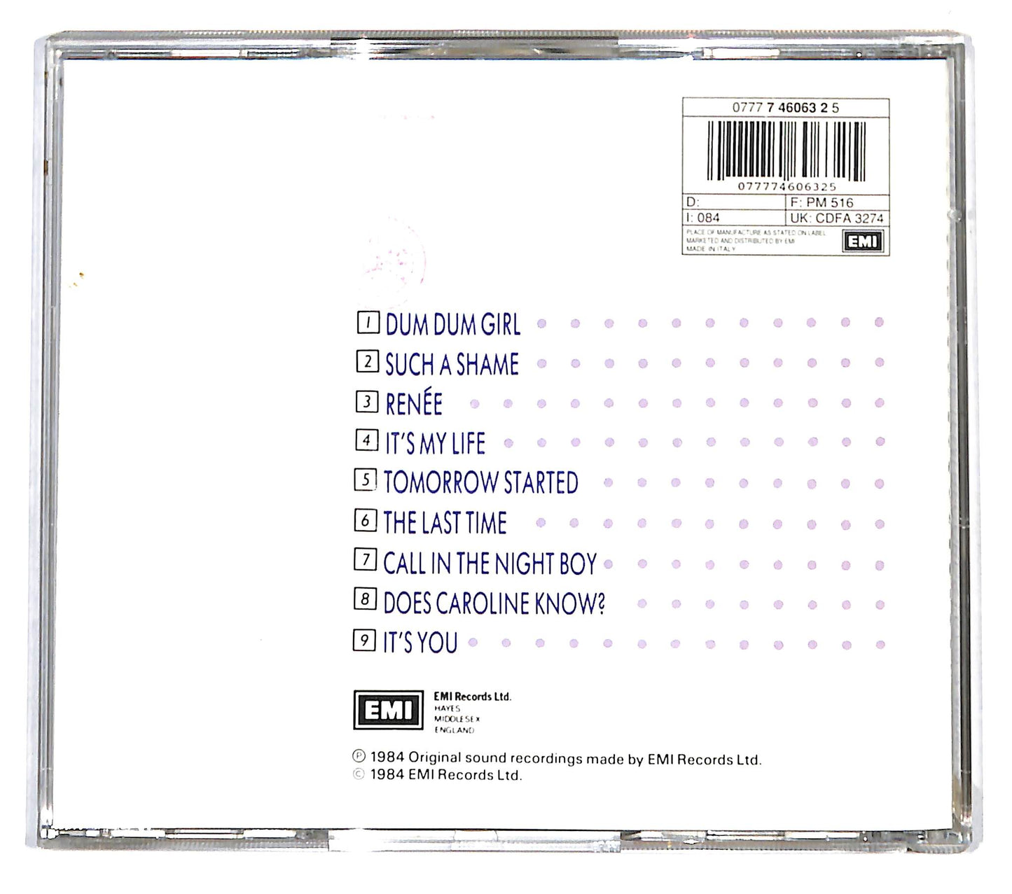 EBOND Talk Talk - It's My Life CD CD140429