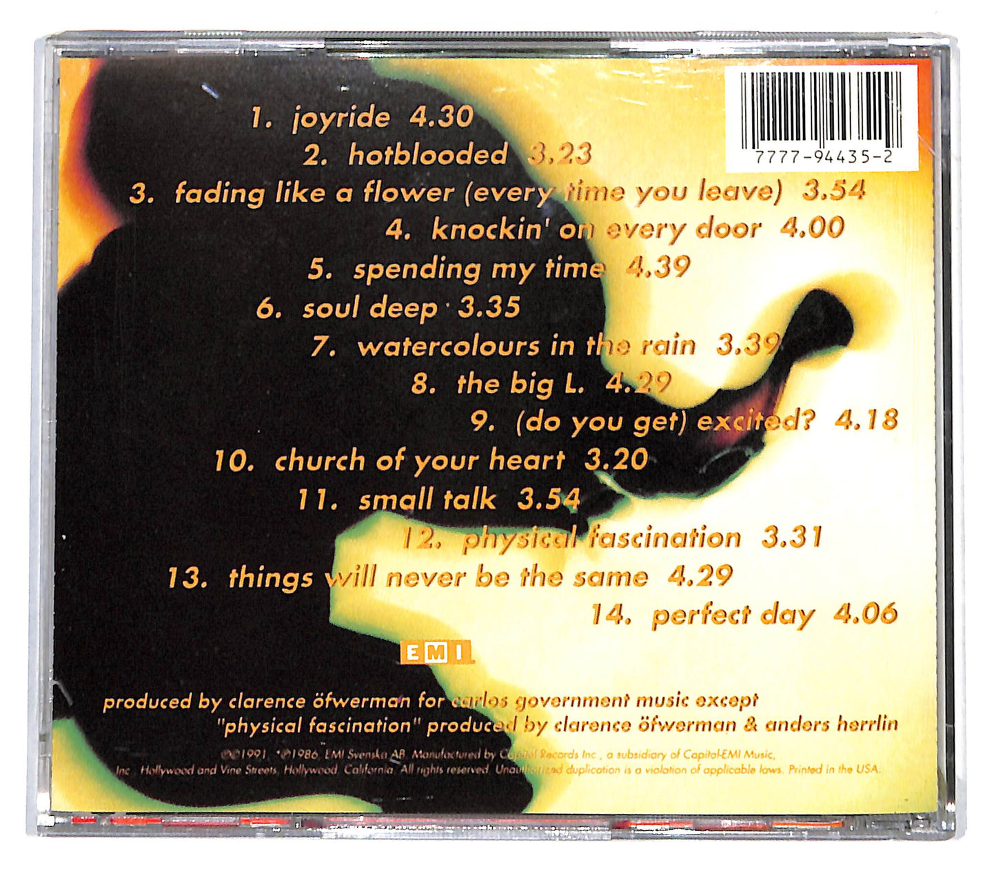 EBOND Roxette - Joyride CD CD140433