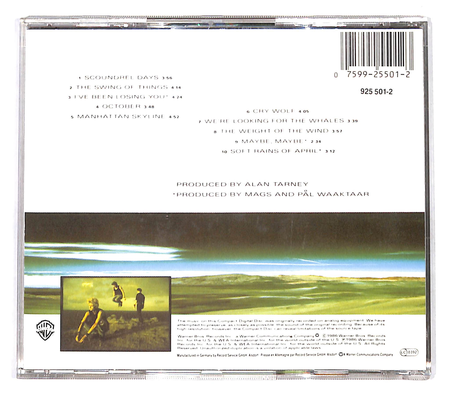 EBOND a-ha - Scoundrel Days CD CD140436