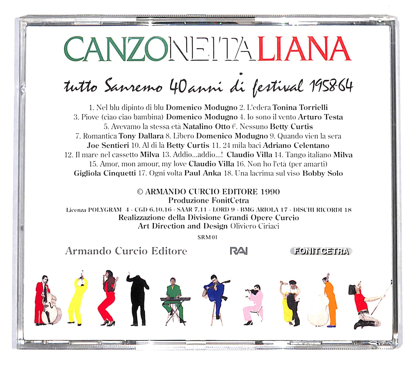 EBOND Various - Canzoneitaliana Tutto Sanremo 1958-64 CD CD140439