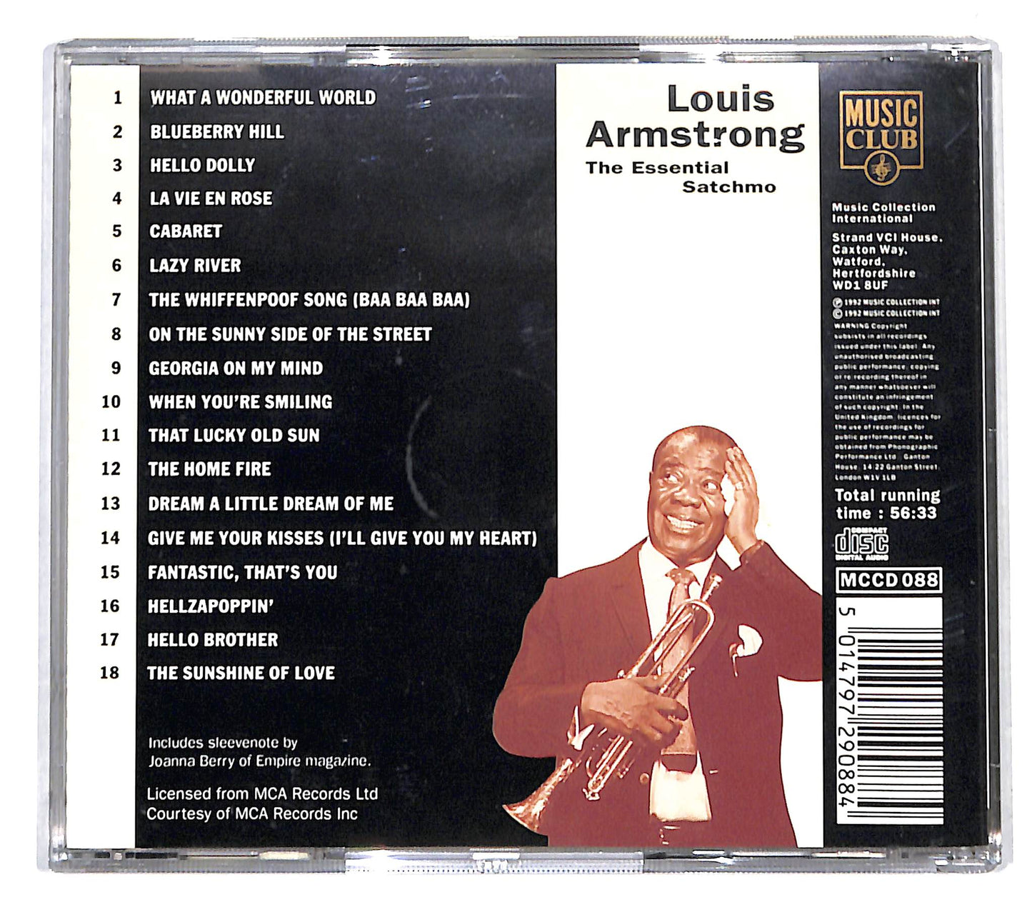 EBOND Louis Armstrong - The Essential Satchmo CD CD140450