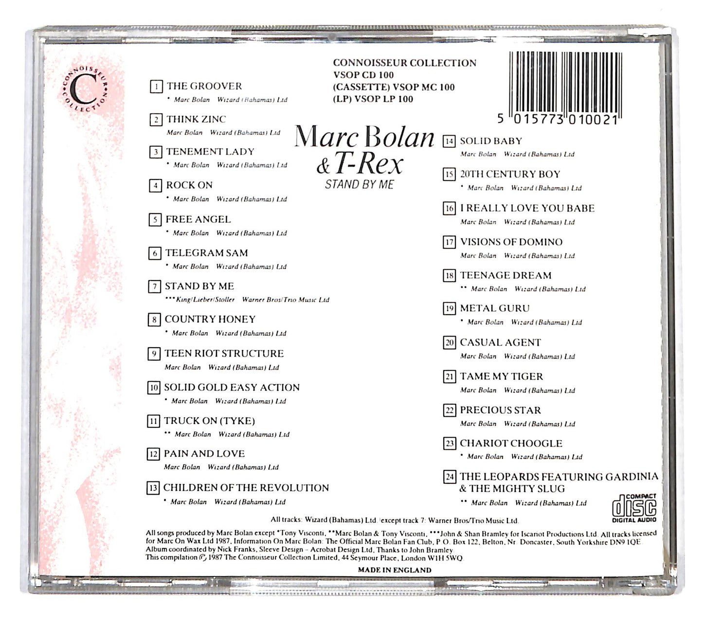 EBOND Marc Bolan & T-Rex - Stand By Me CD CD140454