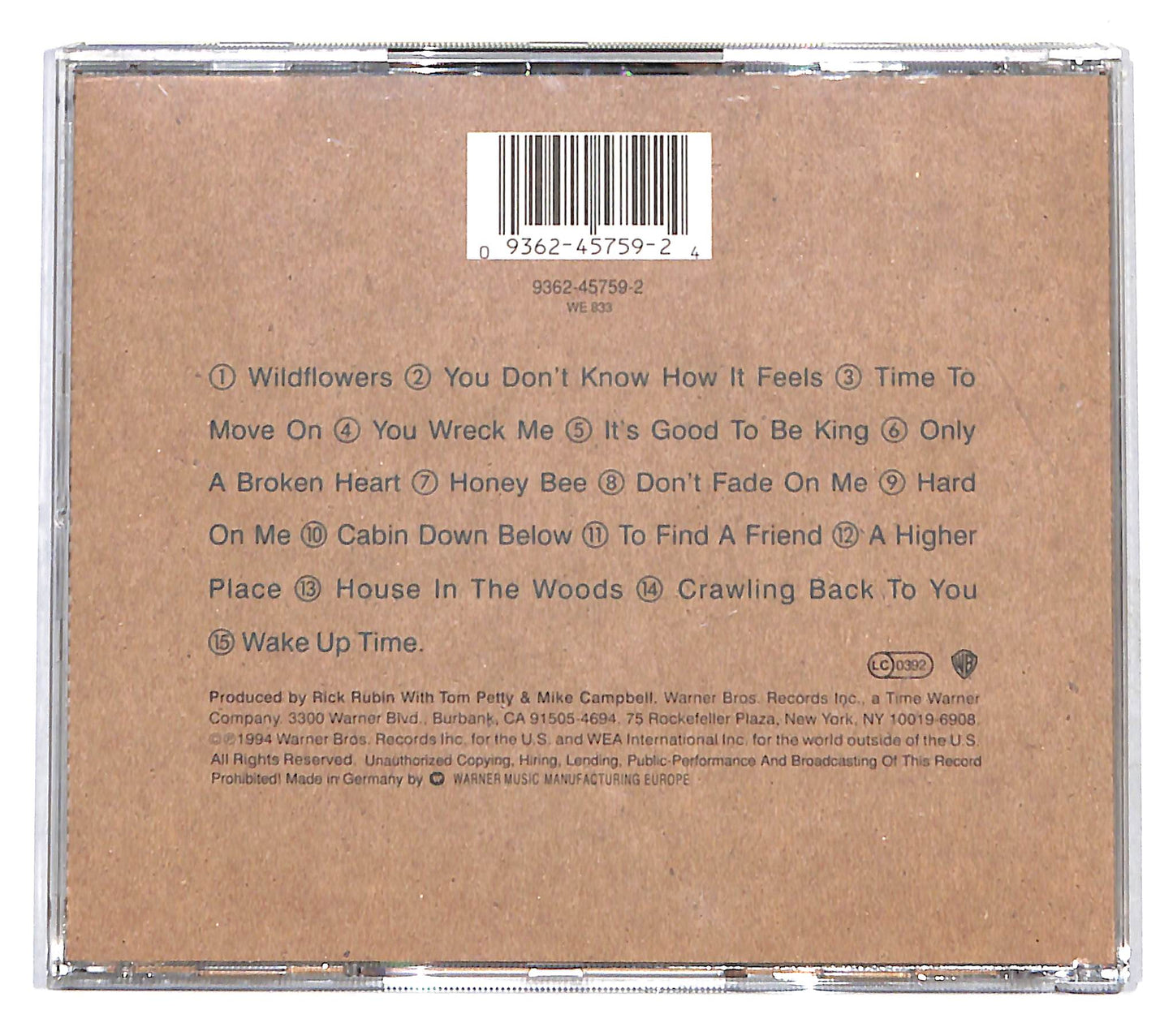 EBOND Tom Petty - Wildflowers CD CD140458