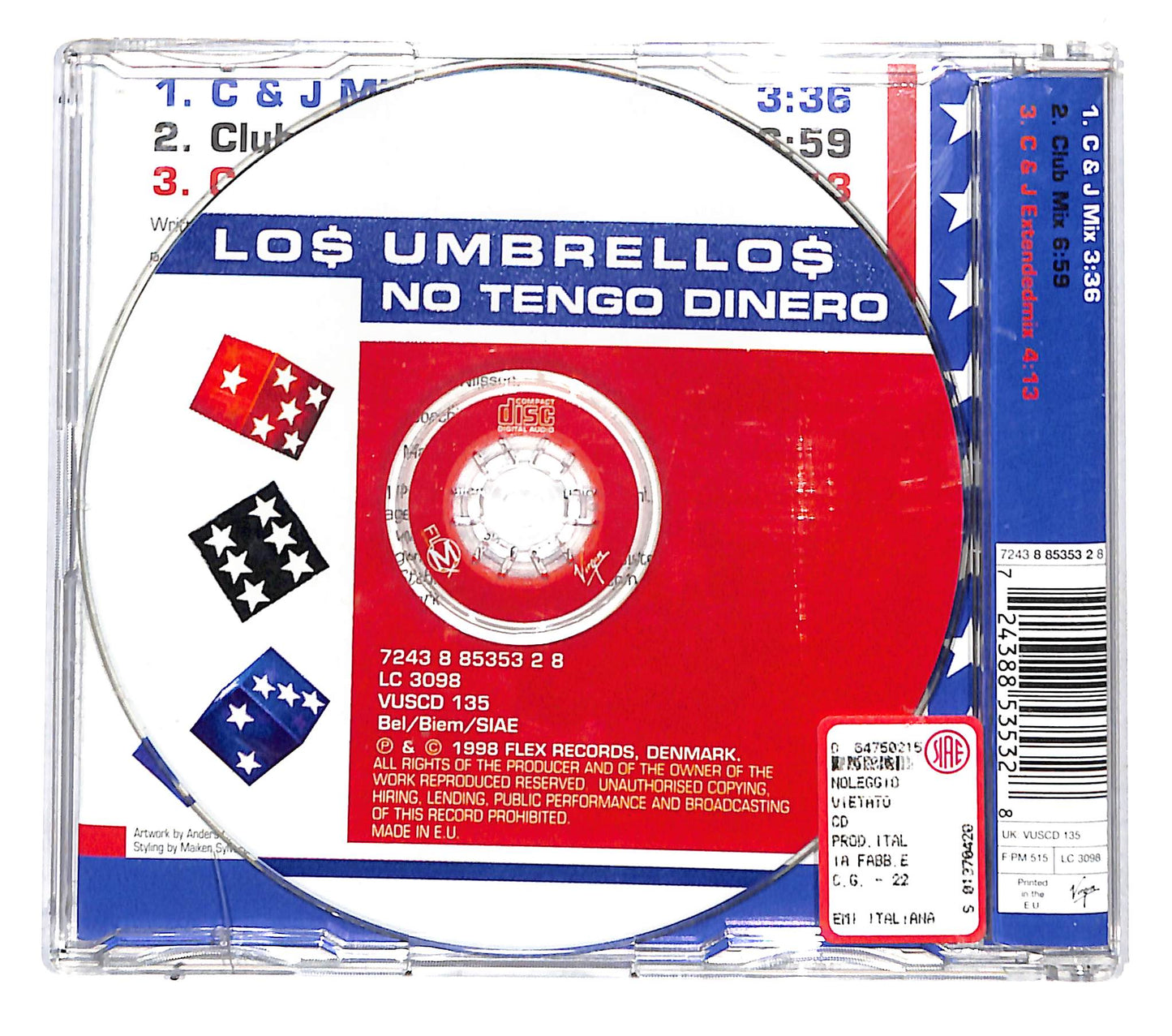 EBOND Lo$ Umbrello$ - No Tengo Dinero CD CD140505