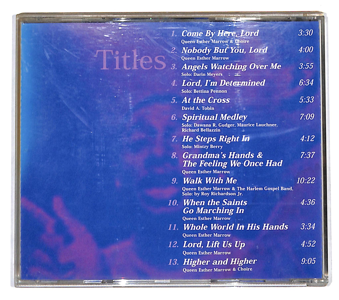 EBOND Queen Esther Marrow -The Harlem Gospel Singers - Live In Paris CD CD140513
