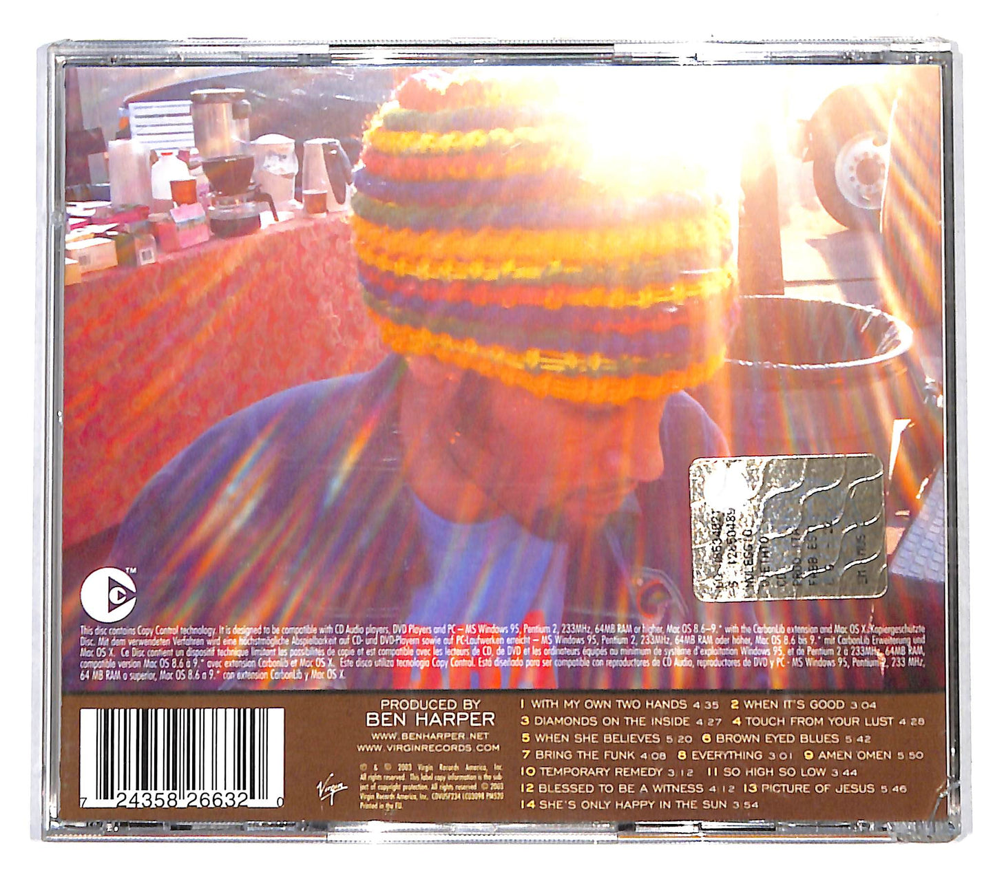 EBOND Ben Harper - Diamonds On The Inside CD CD140530