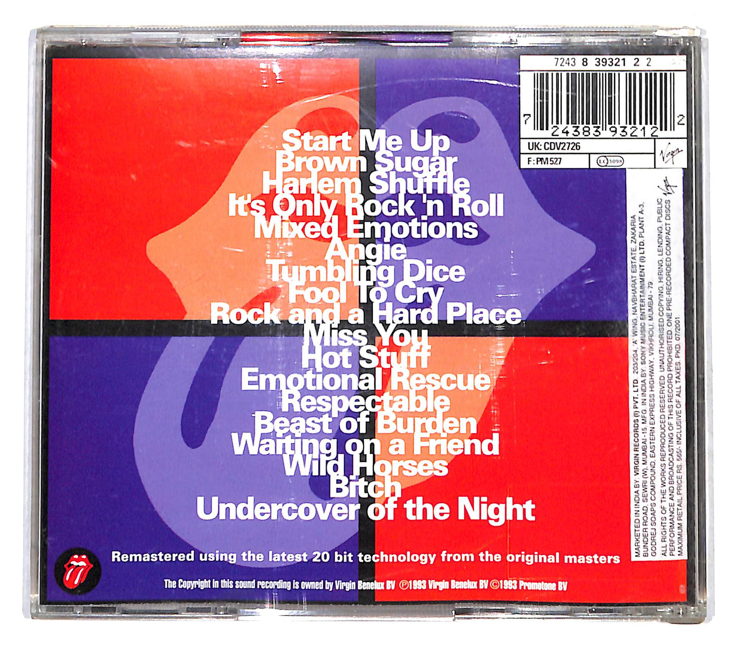 EBOND The Rolling Stones - Jump Back CD CD140533
