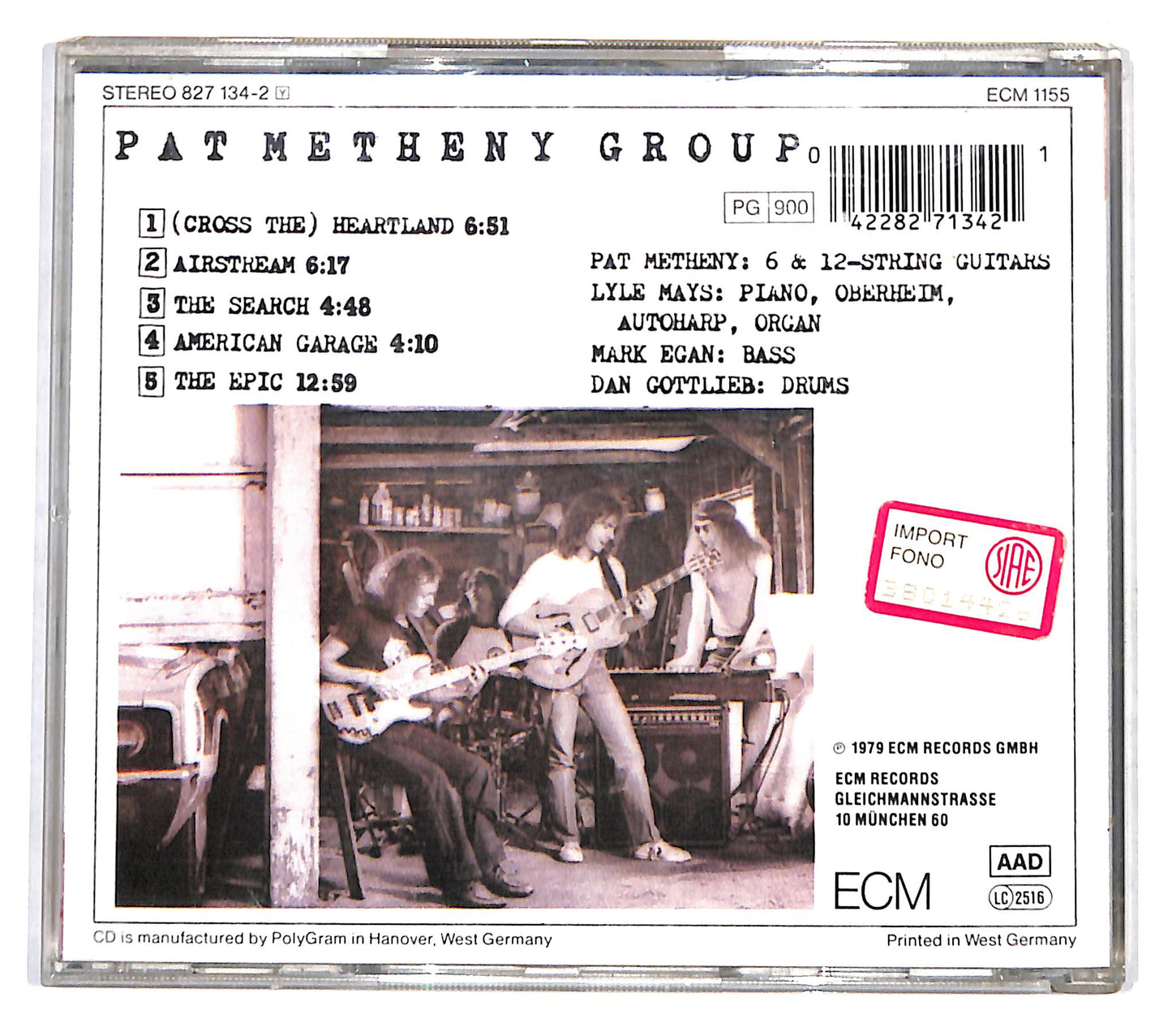 EBOND Pat Metheny Group - American Garage CD CD140545