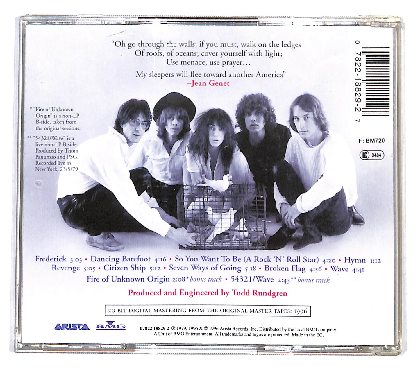 EBOND Patti Smith Group - Wave CD CD140546