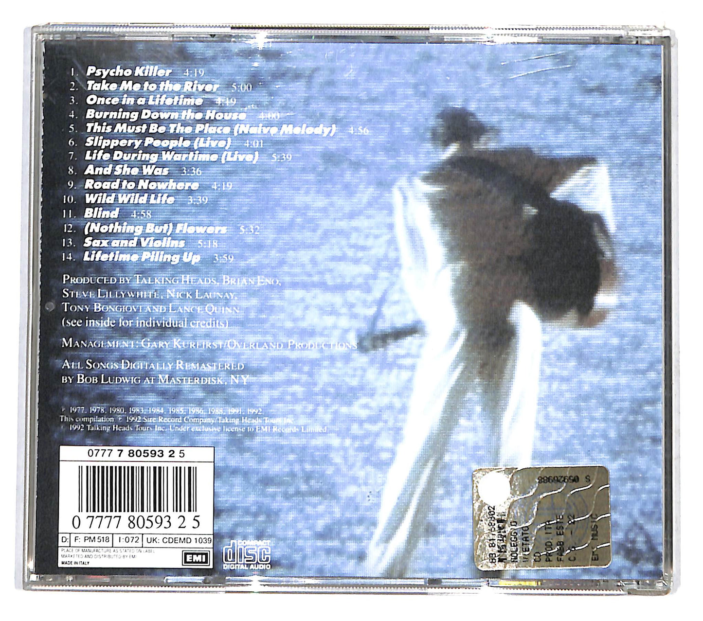 EBOND Talkingheads - The Best Of - Once In A Lifetime CD CD140552