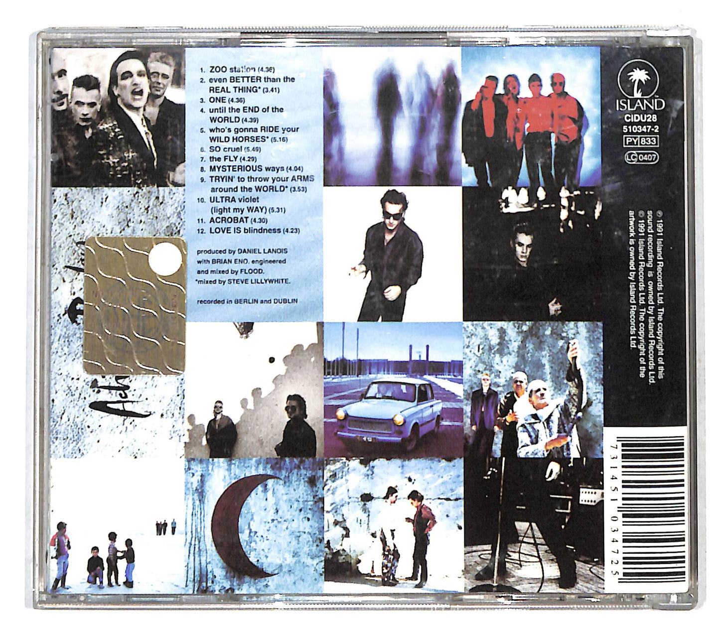 EBOND U2 - Achtung Baby CD CD140614