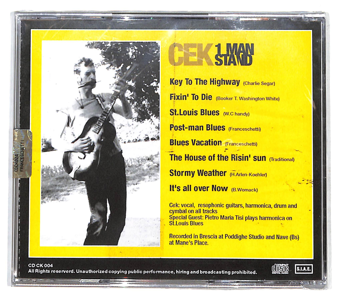 EBOND Various - Cek 1 man stand CD CD140615
