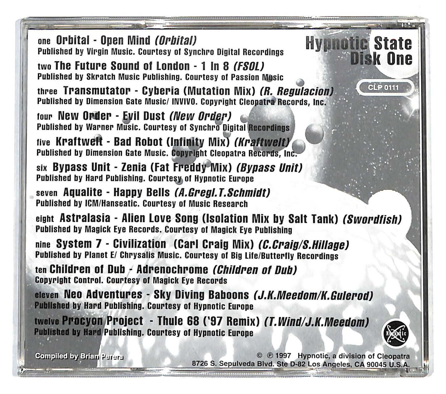 EBOND Various - Hypnotic State Vol 1 CD CD140617