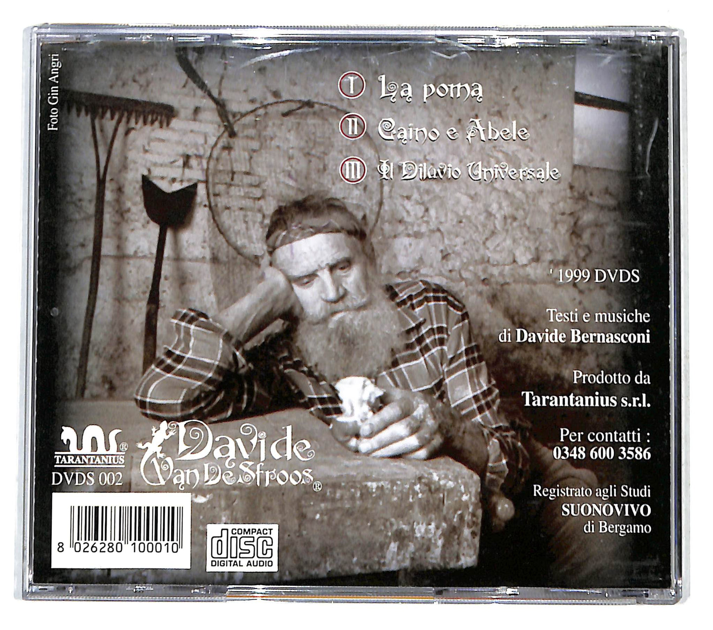 EBOND Davide Van De Sfroos - Per Una Poma CD CD140619