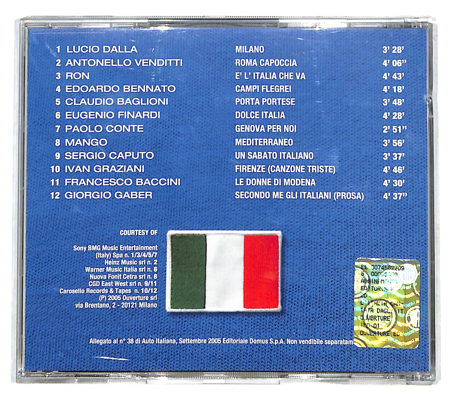 EBOND Various - L'Italia Cantata Dagli Italiani CD CD140640