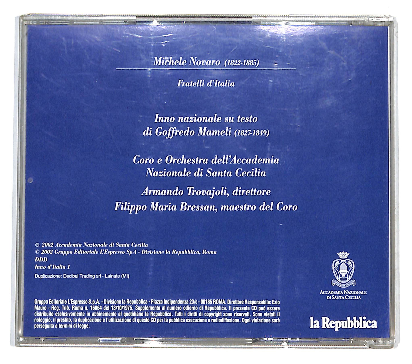 EBOND Various - L'Inno Di Mameli (Fratelli D'Italia) CD CD140641