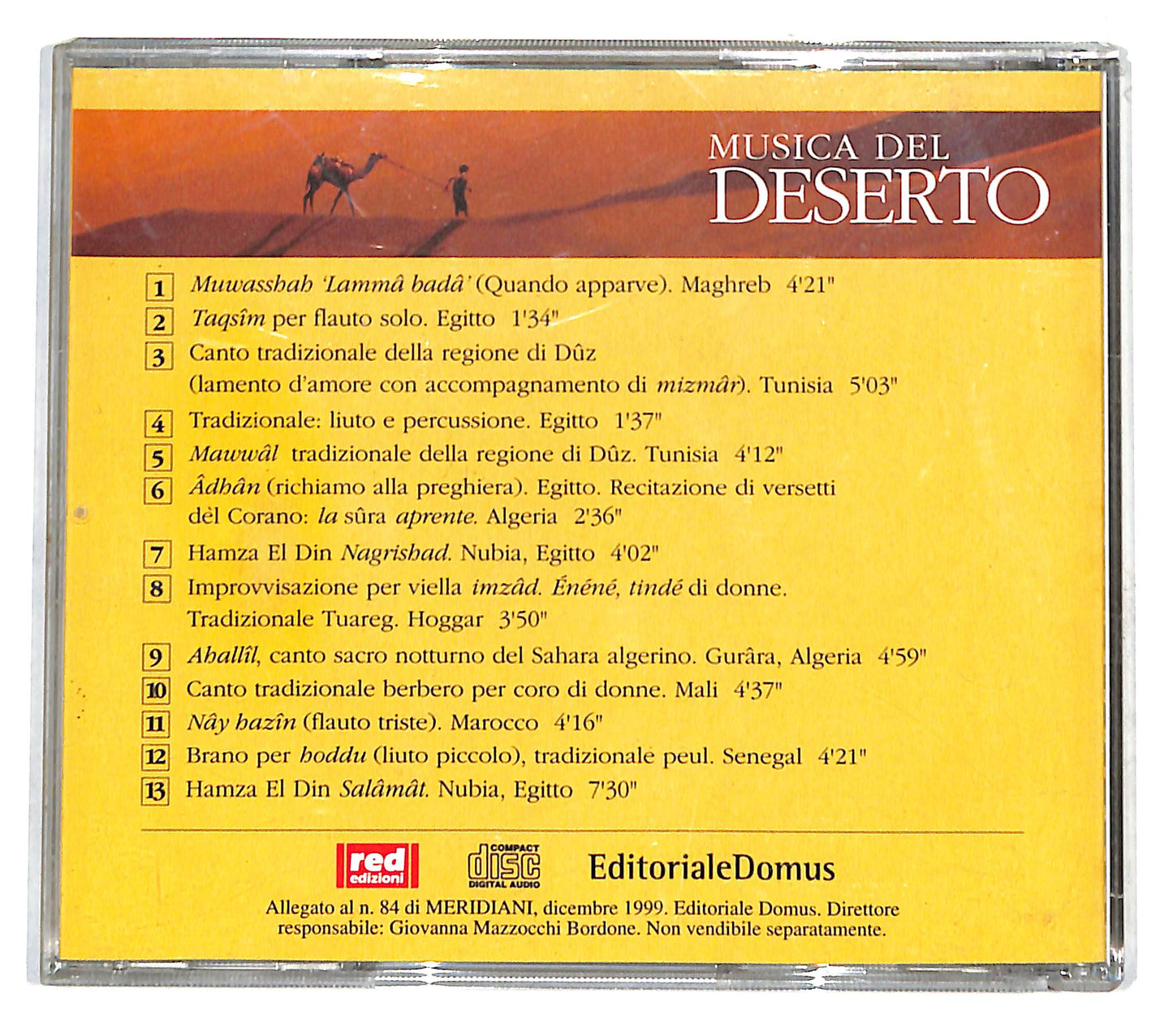 EBOND Various - Musica Del Deserto CD CD140650