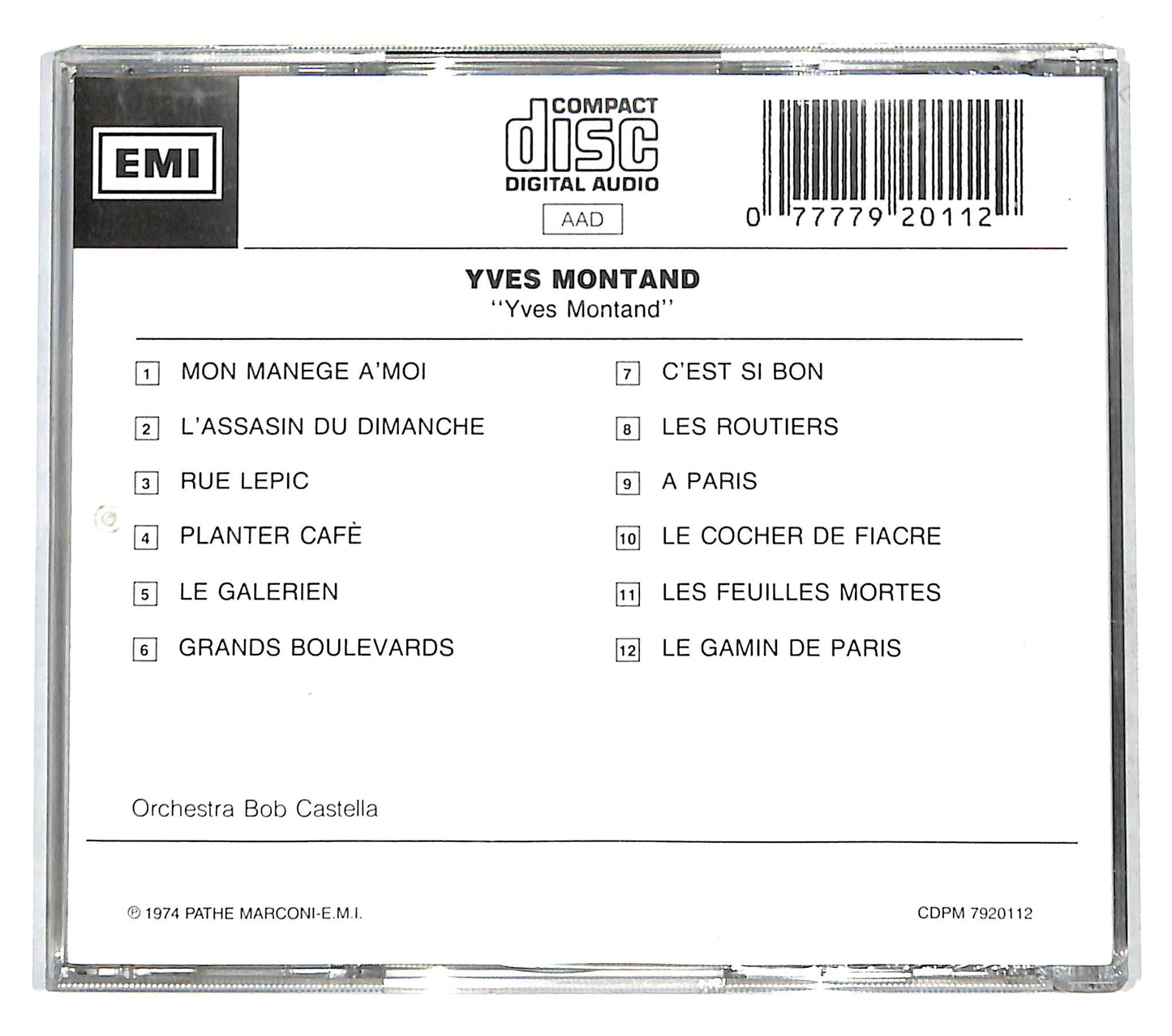 EBOND Ives Montand - Ives Montand CD CD140661