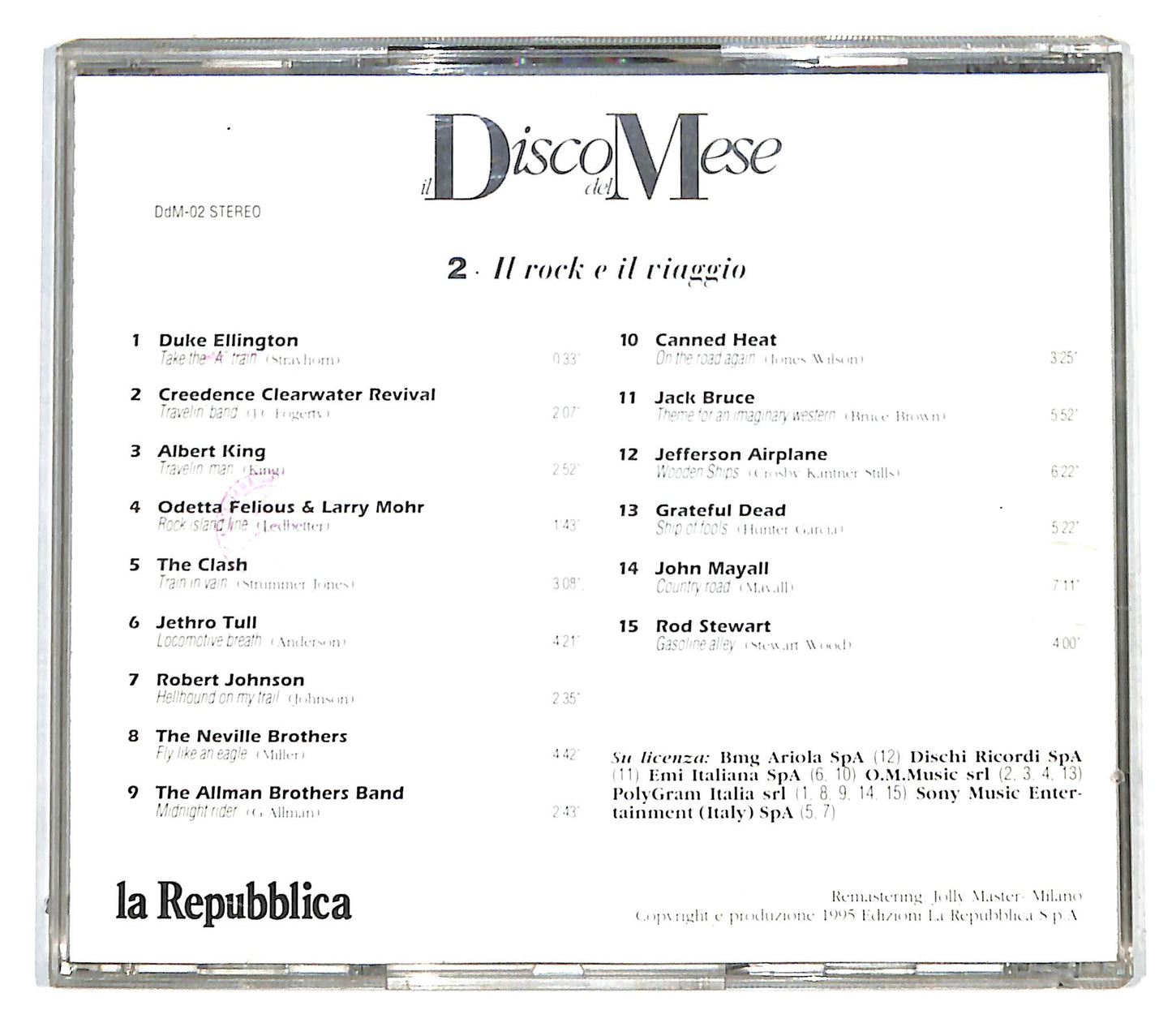 EBOND Various - Il Rock E Il Viaggio CD CD140664