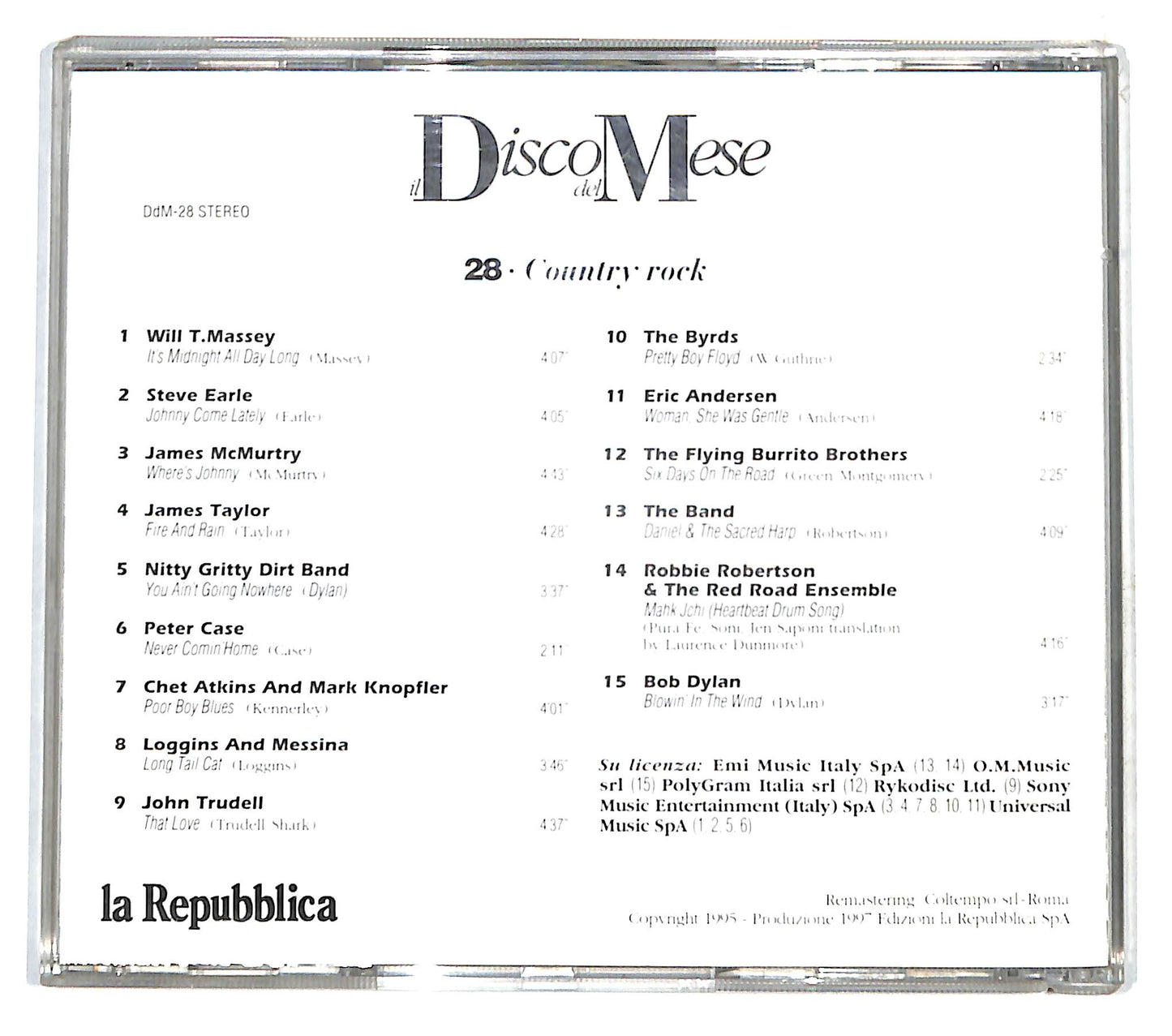 EBOND Various - Country Rock - Il Disco Del Mese CD CD140719