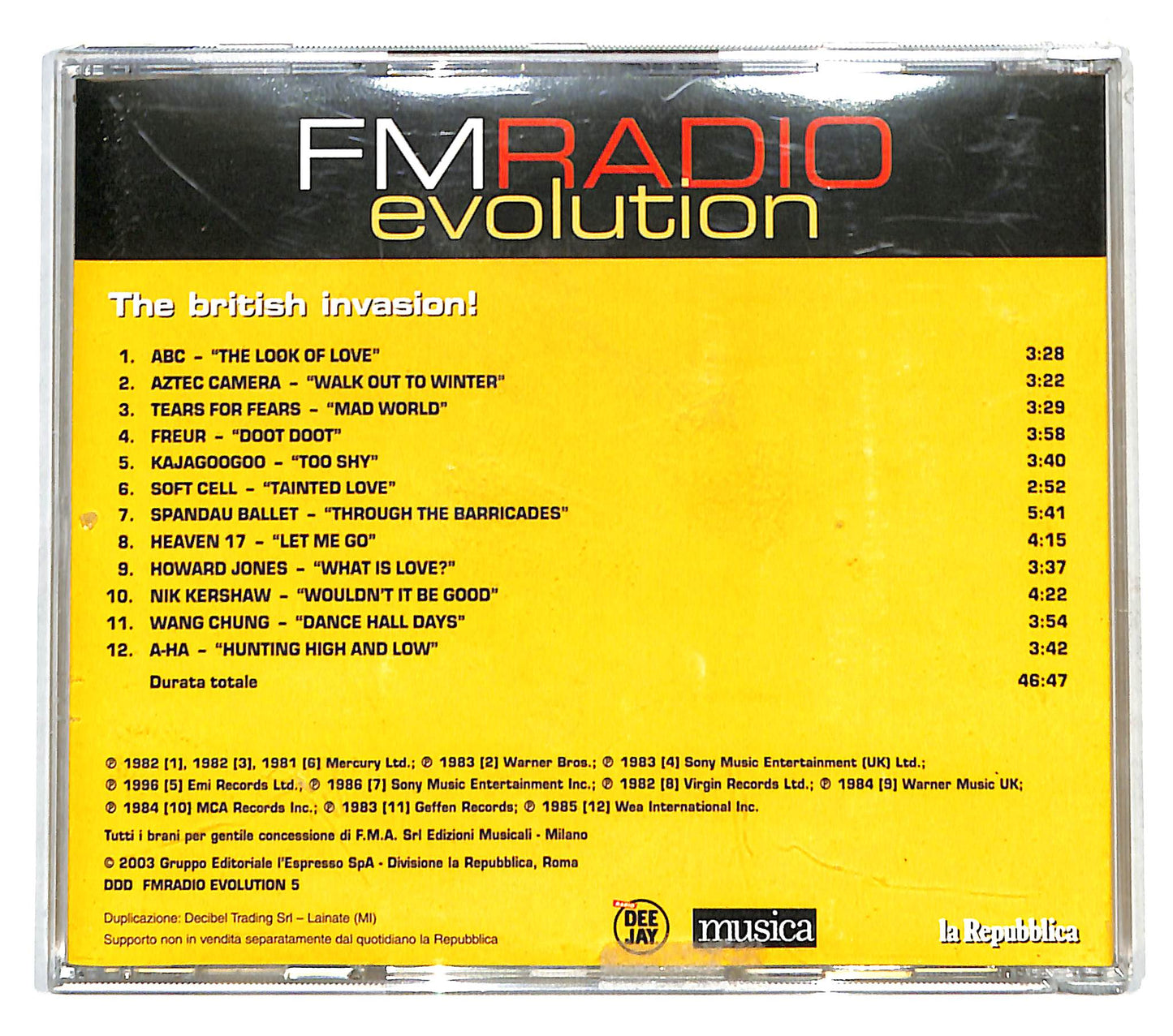 EBOND Various - FMRADIO Evolution - The British Invasion! CD CD140727