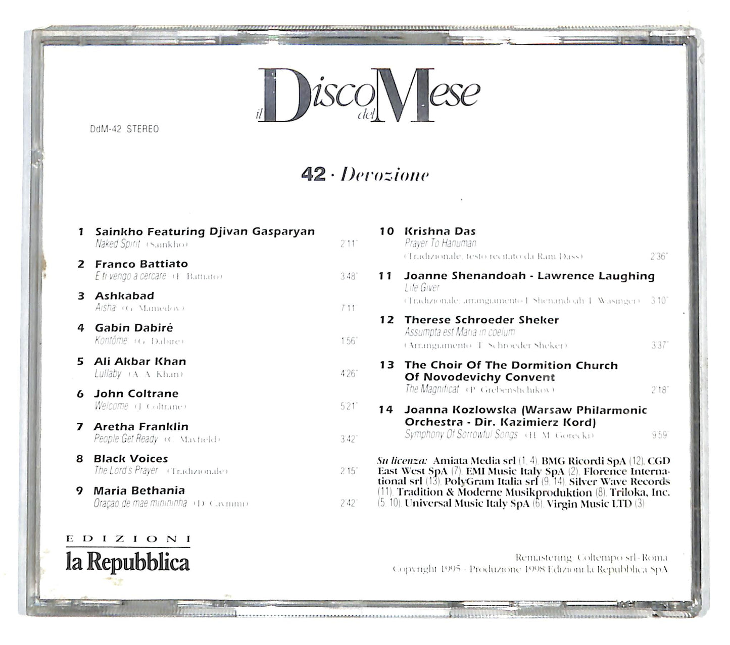 EBOND Various - Devozione CD CD140729