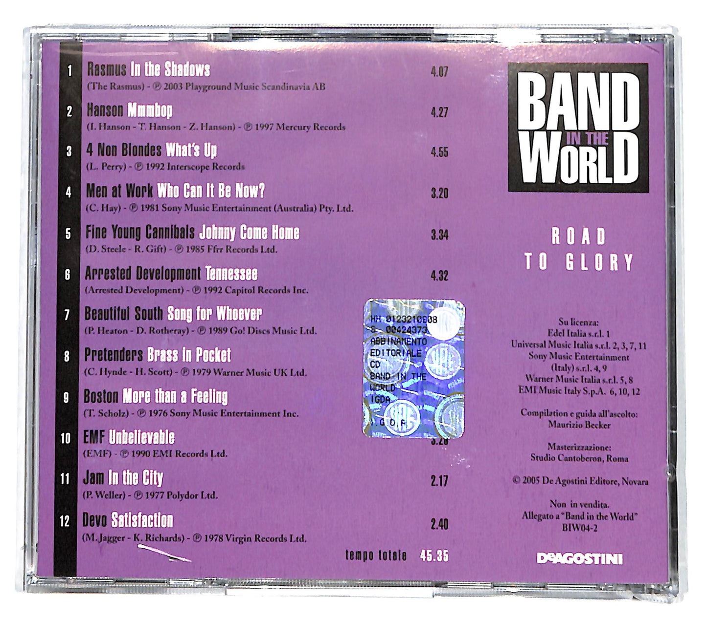 EBOND Various - Band In The World - Road To Glory CD CD140742