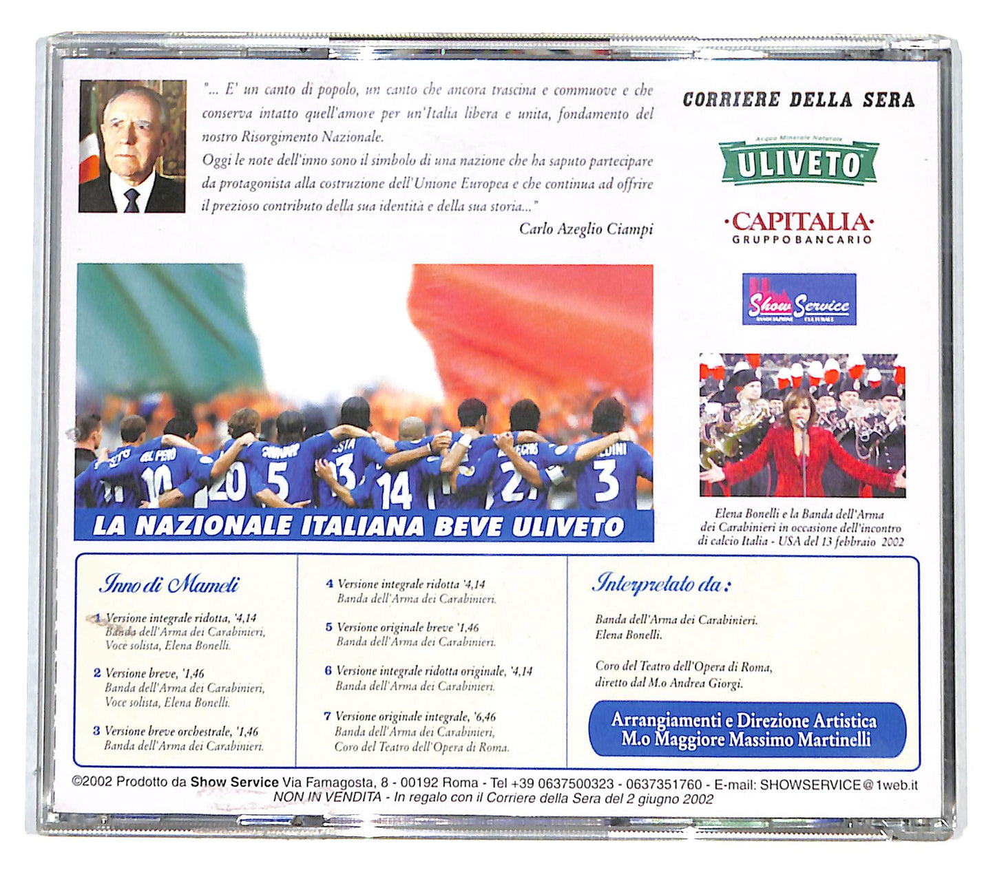 EBOND Elena Bonelli - Inno Di Mameli CD CD140754