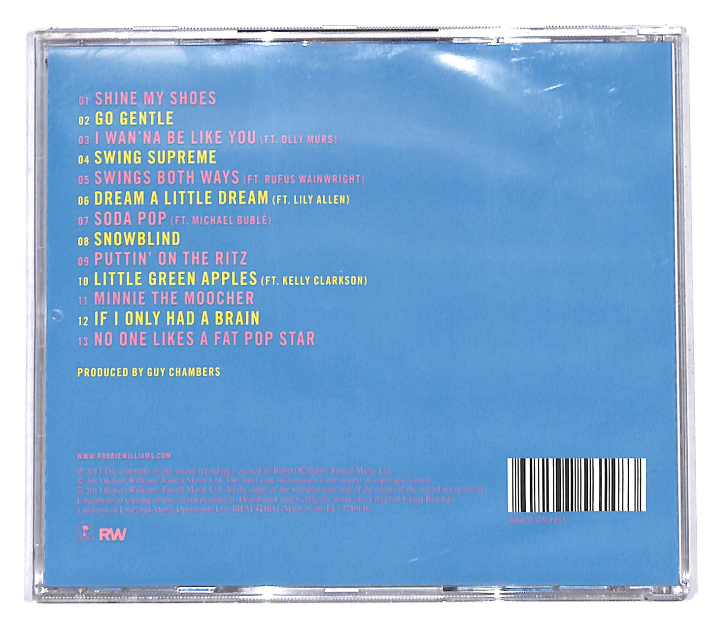 EBOND Robbie Williams - Swings Both Ways CD CD140823