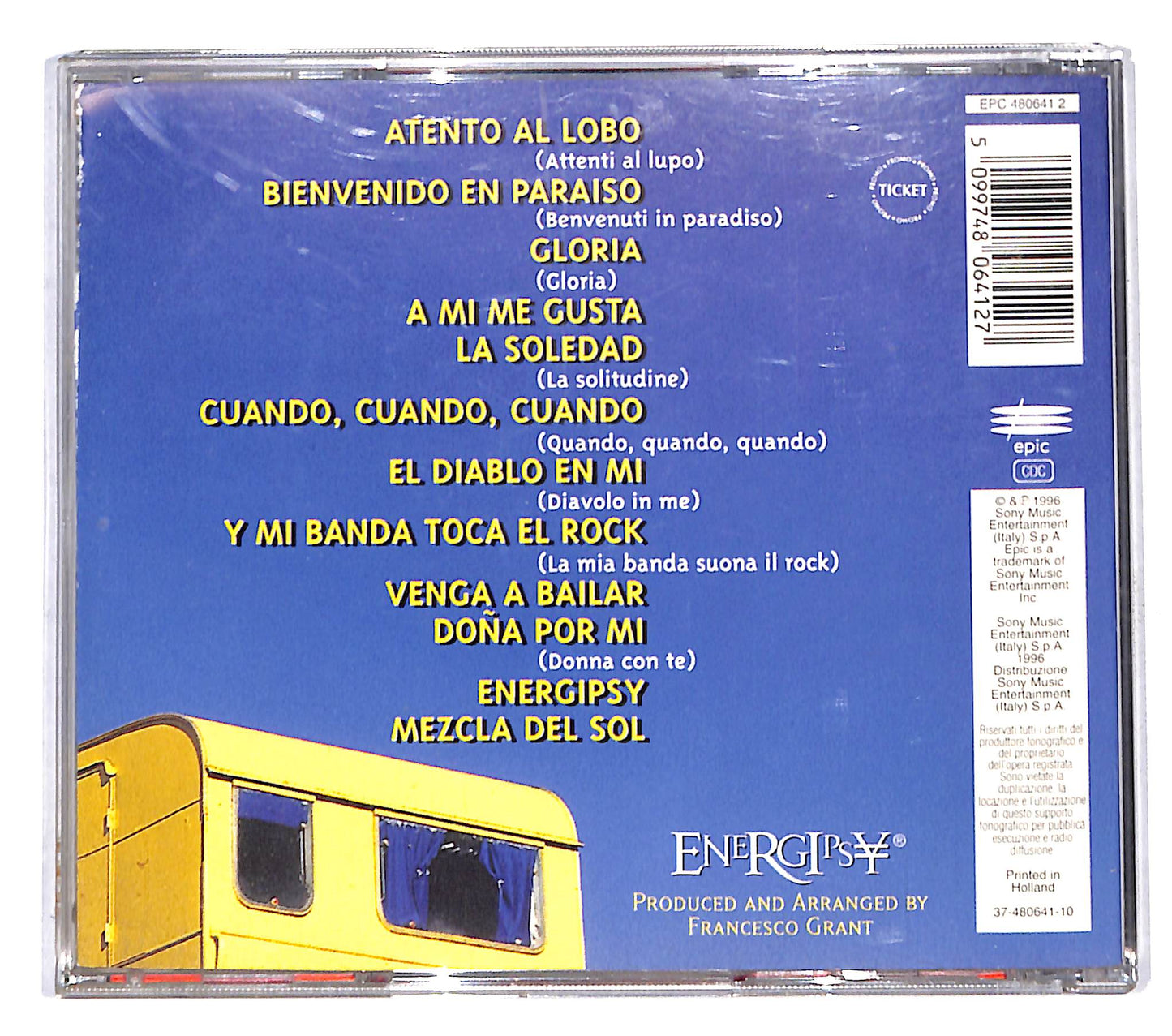 EBOND Energipsy - Energipsy CD CD140859
