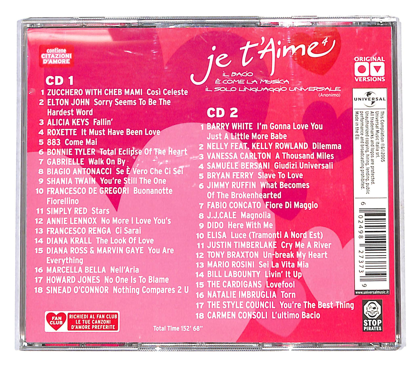 EBOND Various - Je T'Aime⁴ CD CD140921