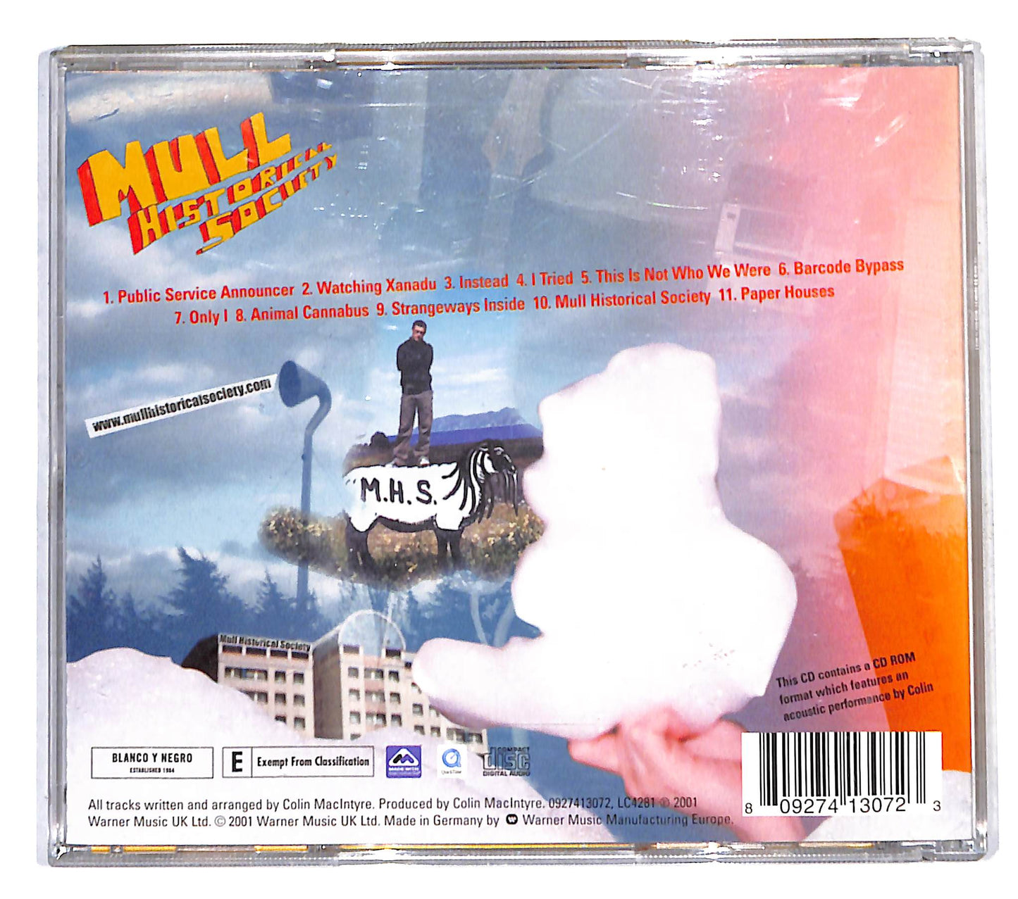 EBOND Mull Historical Society - Loss CD CD140922