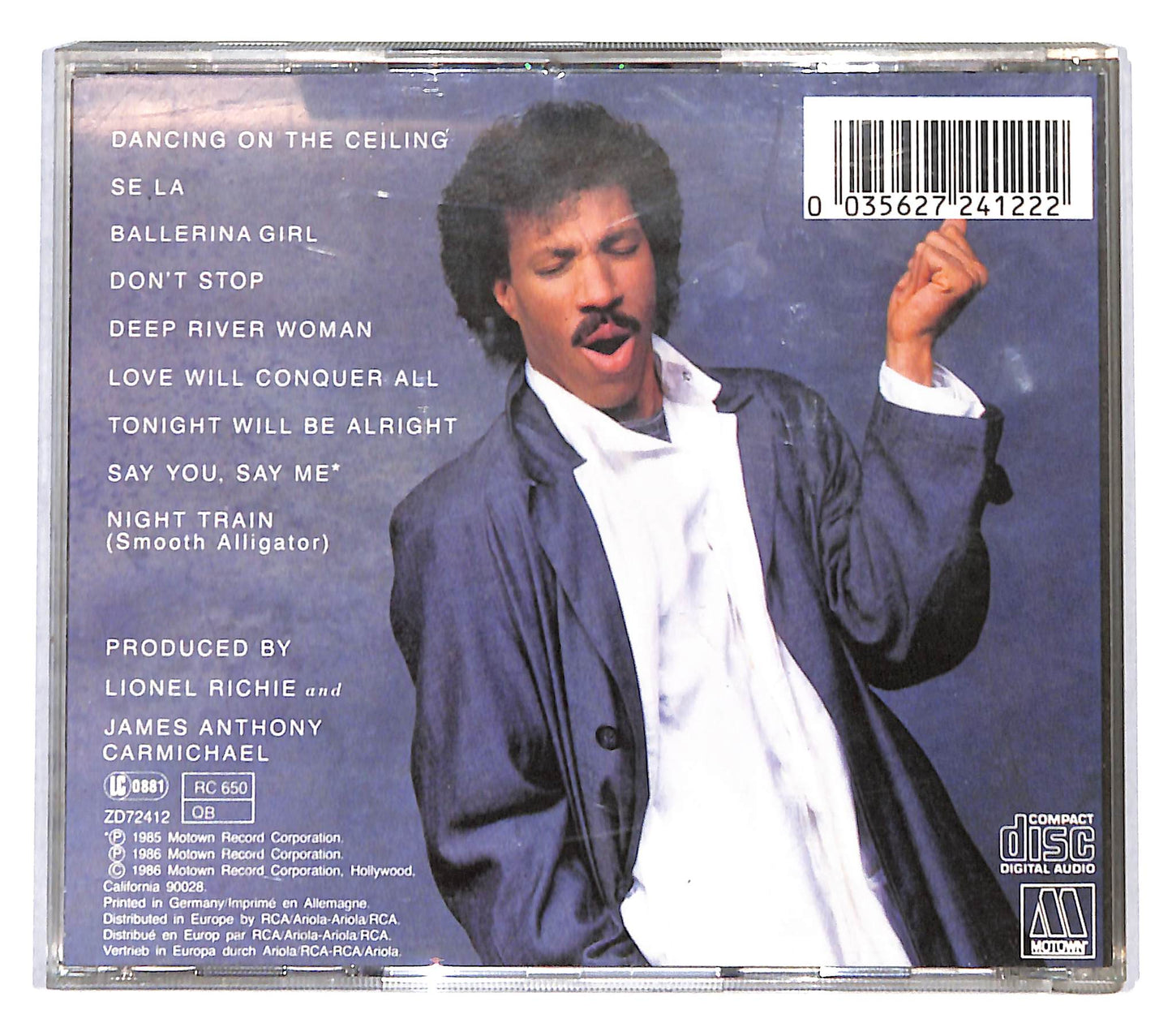 EBOND Lionel Richie - Dancing On The Ceiling CD CD141012