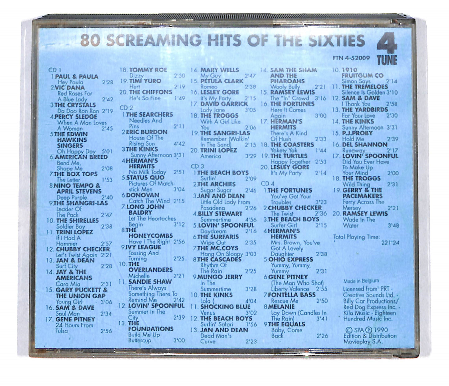 EBOND Various - 80 Screaming Hits Of The Sixties CD CD141023