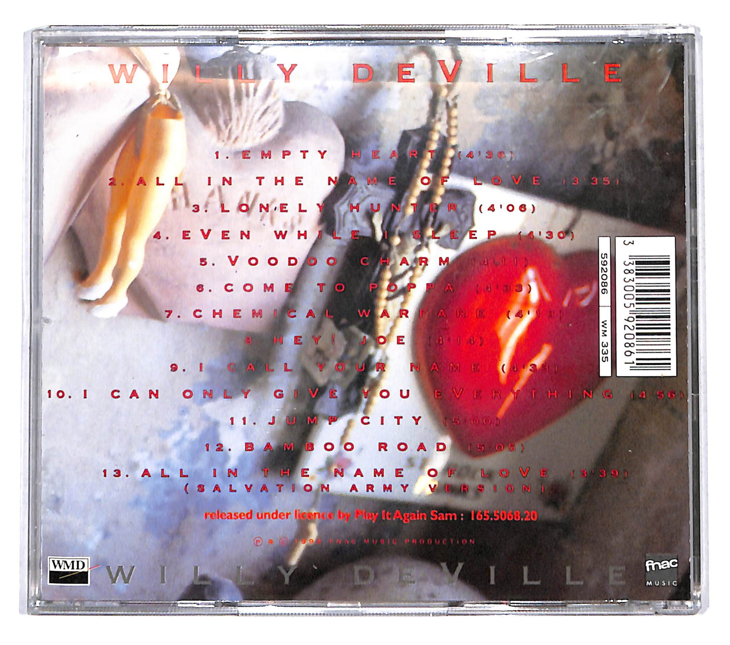 EBOND Willy DeVille - Backstreets Of Desire CD CD141033