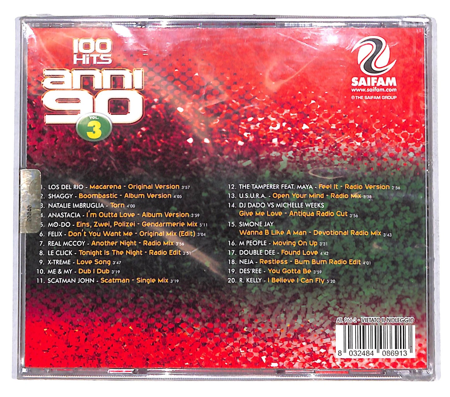 EBOND Various - 100 Hits Anni 90 Vol. 3 CD CD141111