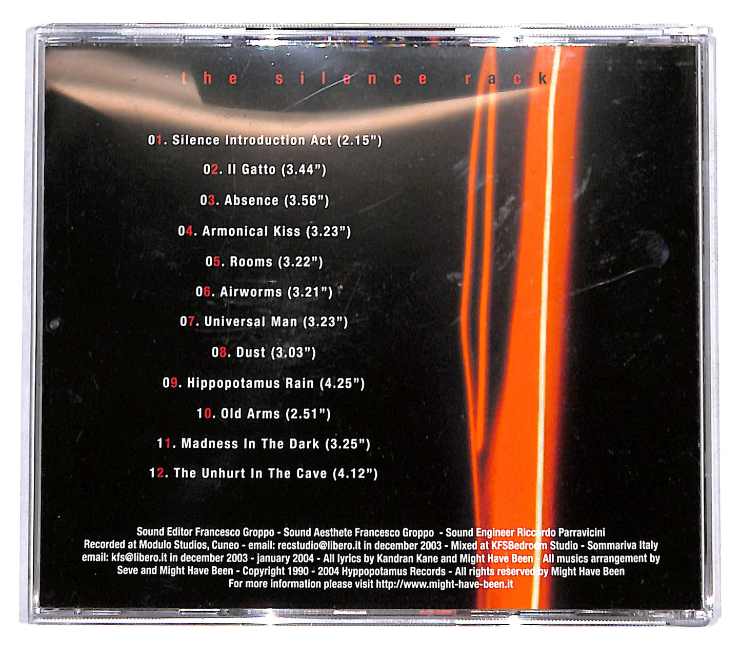 EBOND Might Have Been - the silence rack CD CD141115