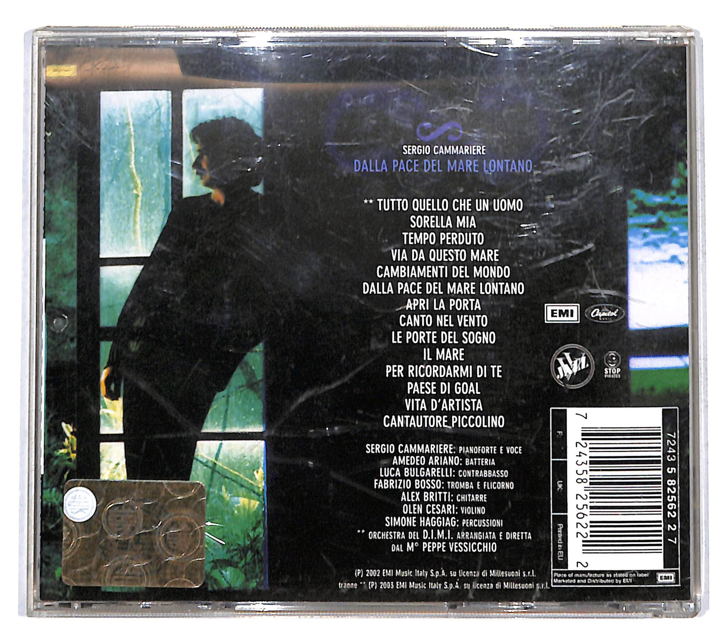 EBOND Sergio Cammariere - Dalla Pace Del Mare Lontano CD CD141117