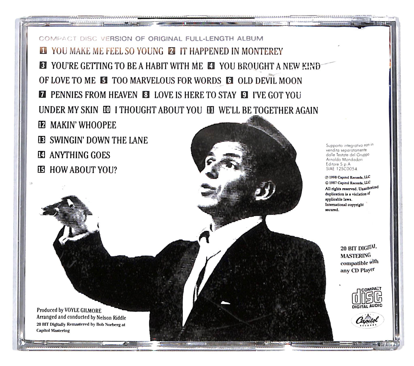 EBOND Frank Sinatra - Songs For Swingin' Lovers! CD CD141129