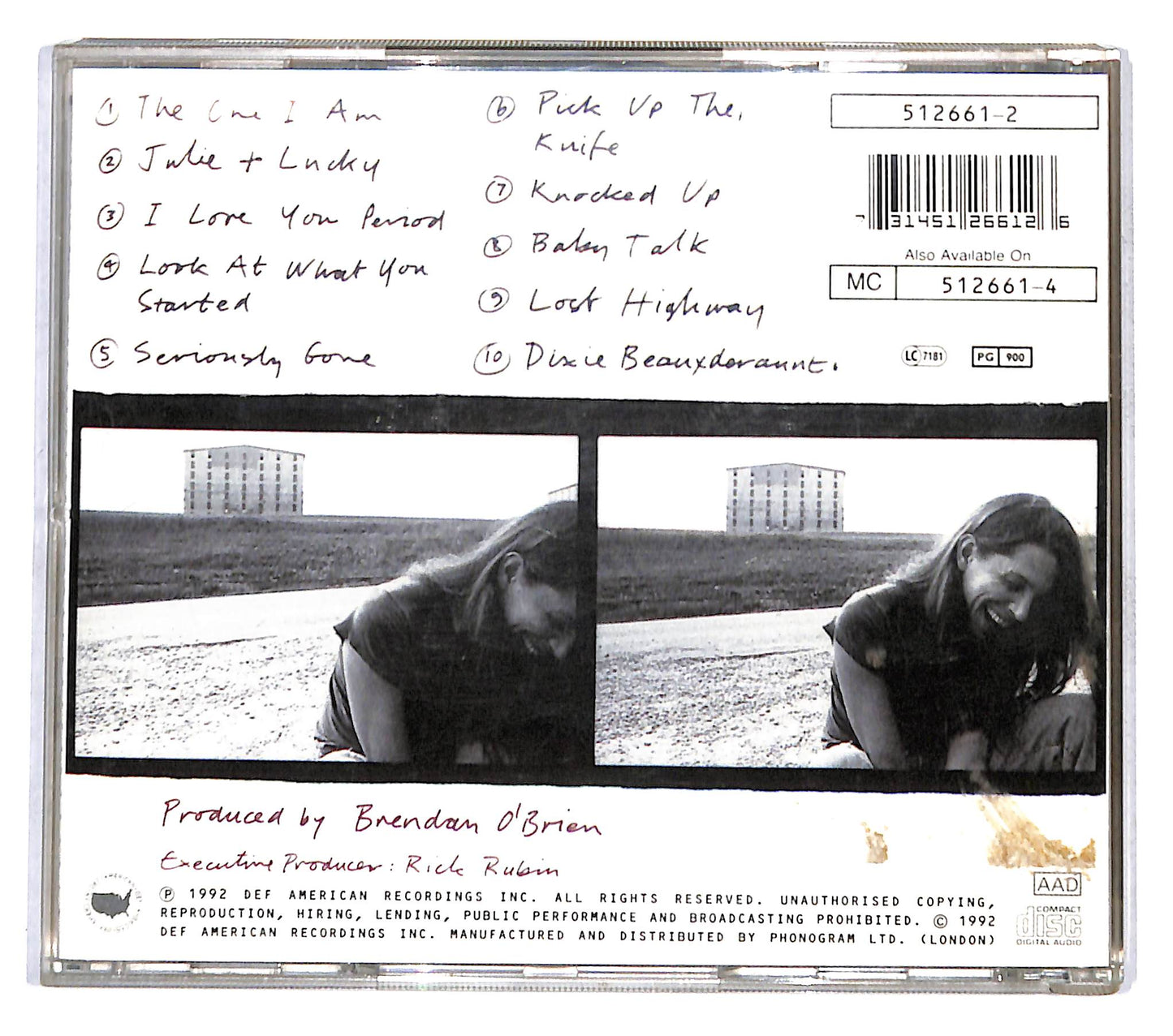EBOND Dan Baird - Love Songs For The Hearing Impaired CD CD141206