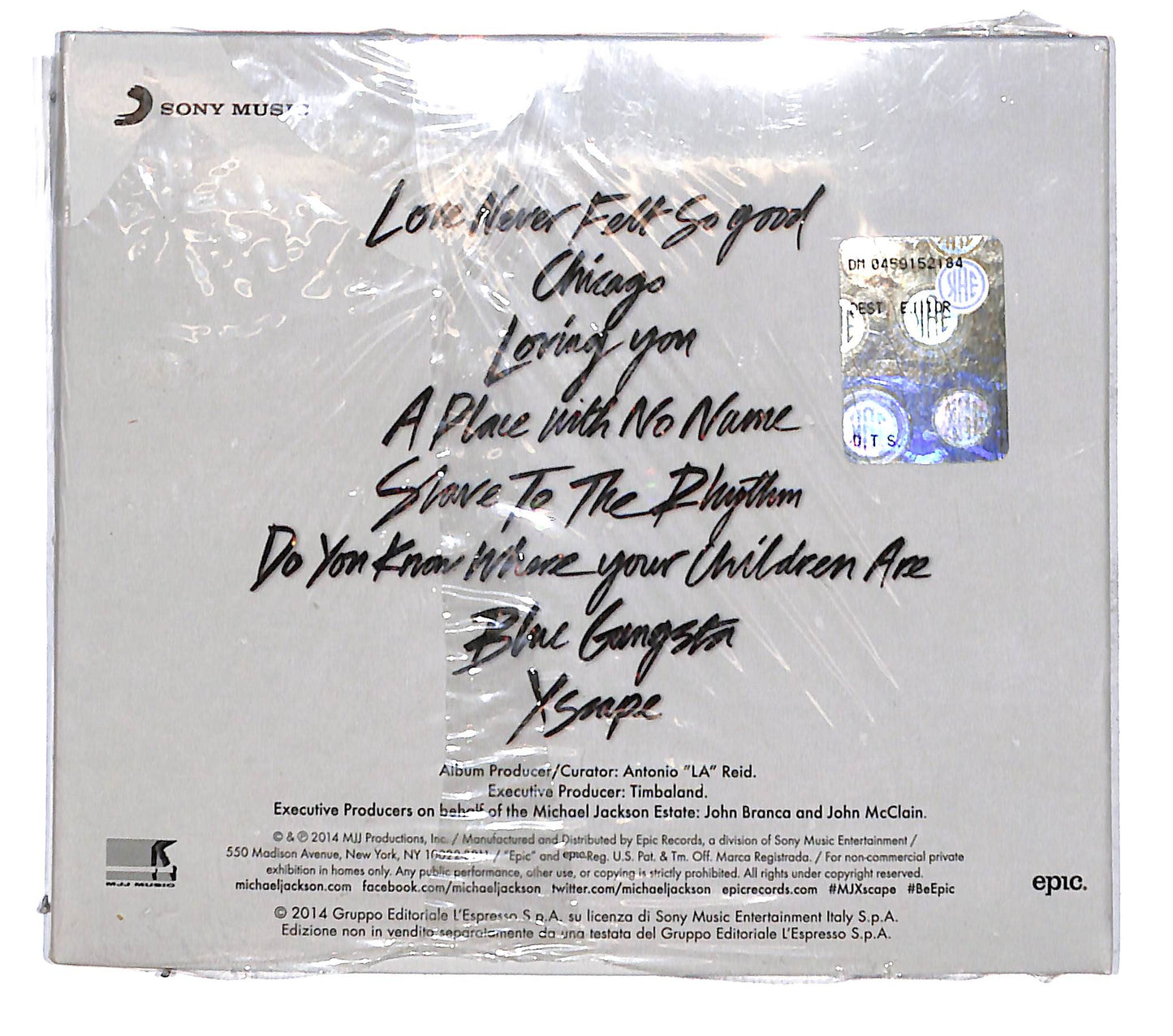 EBOND Michael Jackson - Xscape CD CD141217