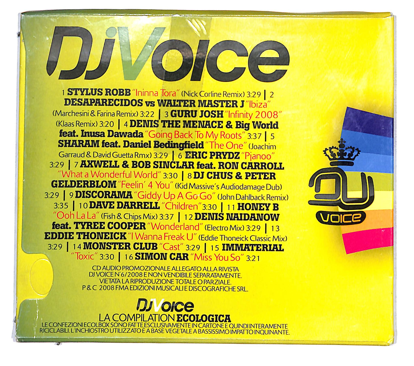 EBOND Various - DJ Voice Compilation Volume 6/2008 CD CD141305
