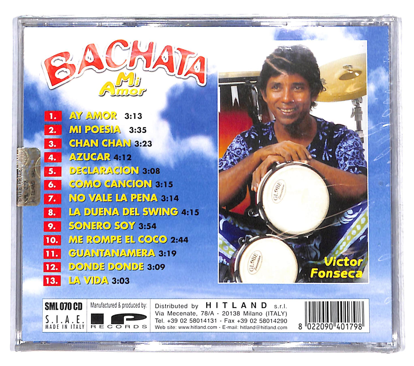 EBOND Victor Fonseca - Bachata Mi Amor CD CD141307
