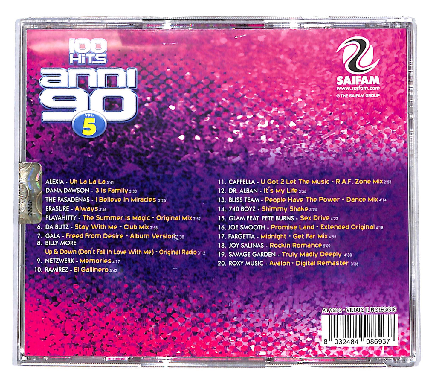 EBOND Various - 100 Hits Anni 90 Vol. 5 CD CD141311