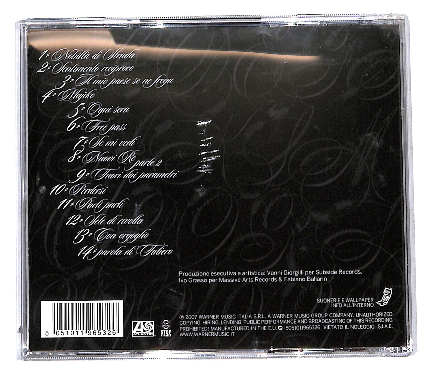 EBOND Inoki - Nobilta Di Strada CD CD141314